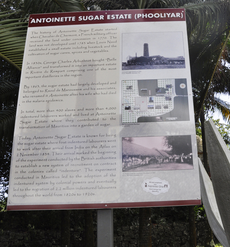 Fig. 2 – The Information board, 2018