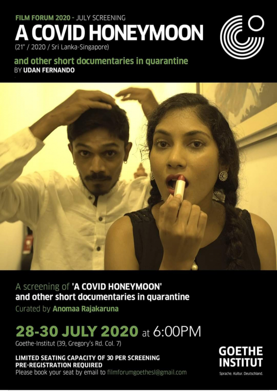 A Covid Honeymoon (2020), the Announcement of the Film Screening