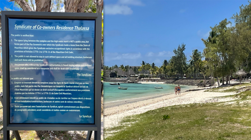 Figure 5. Panneau d’information d’un syndicat de coproprétaires