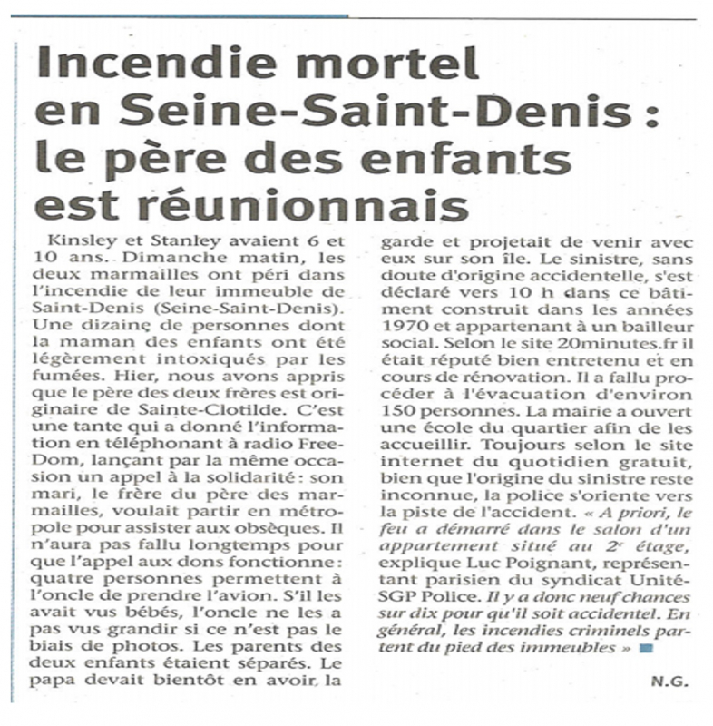 Image 1 : Le JIR, 25/01/2012