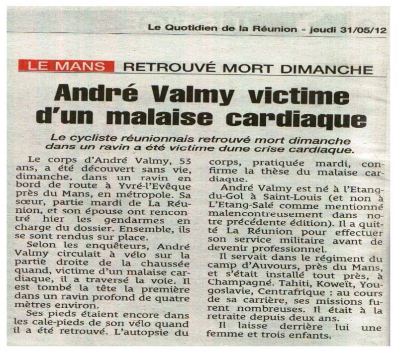 Image 2 : Le Quotidien, 30/05/2012