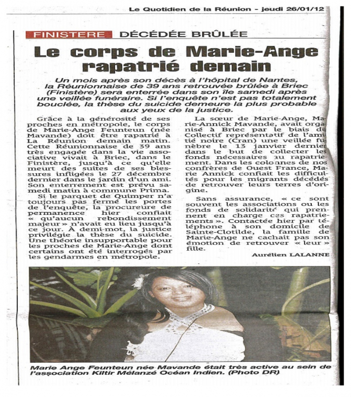 Image 6 : Le Quotidien, 26/01/2012