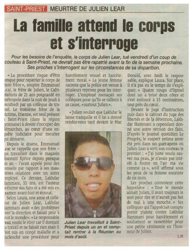 Image 8 : Le Quotidien, 14/03/2011