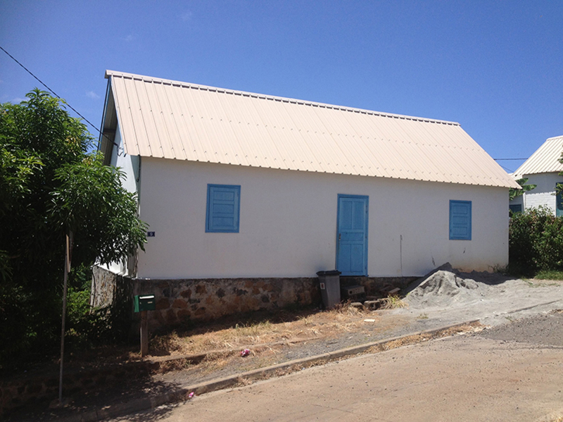 Fig. 7 : Case de la Société Immobilière de Mayotte